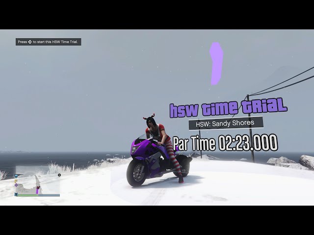 HSW : Time Trial Sandy Shores GTA Online