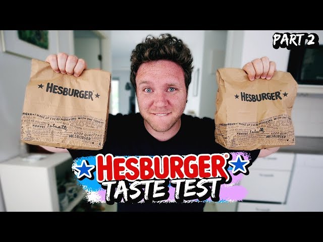 HESBURGER TASTE TEST | Part 2  | Taste Test Tuesday