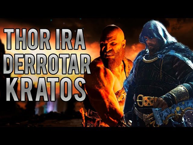 God of War Ragnarok - Thor irá DERROTAR Kratos !!!