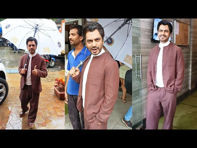 Nawazuddin Siddiqui Promoting His Upcoming Zee5 Original Movie Rautu Ka Raaz | Bollywood Dhamaka