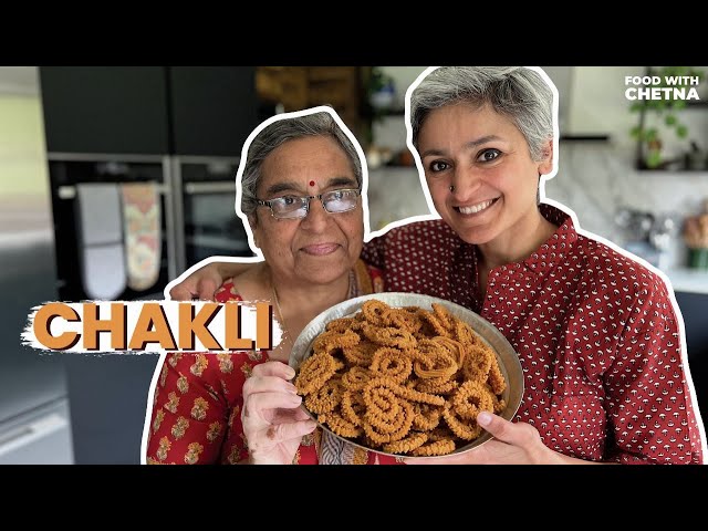 Crispy and Delicious CHAKLI Recipe | Traditional Indian Snack | Murukku recipe | Food with Chetna