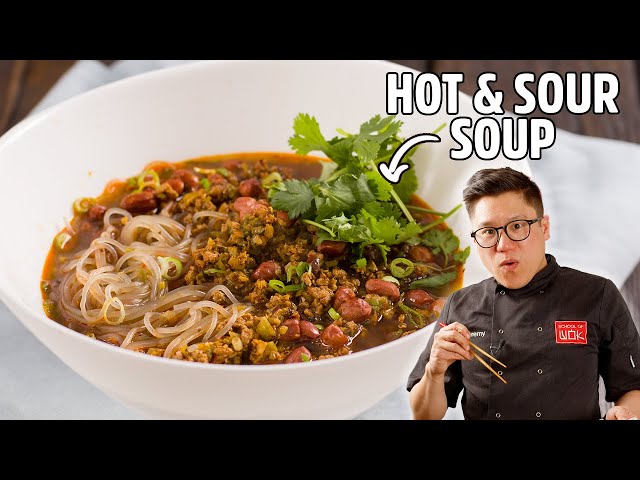 Quick & Simple Hot & Sour Soup Recipe!