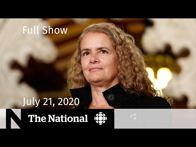 Harassment claims against Governor General — CBC News: The National | July 21, 2020