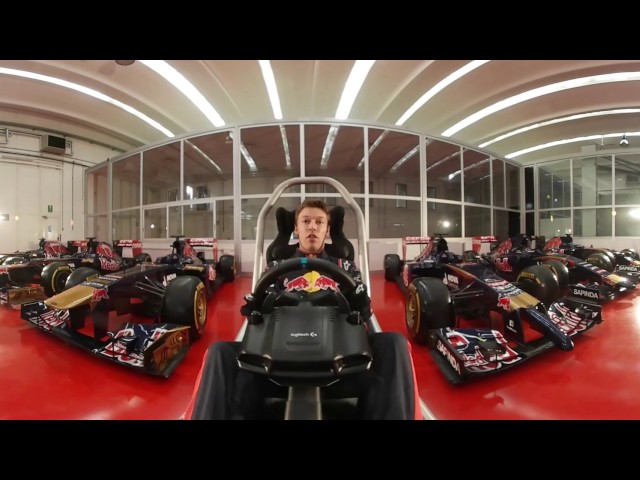 Azerbaijan GP - Daniil Kvyat 360 hotlap - Scuderia Toro Rosso