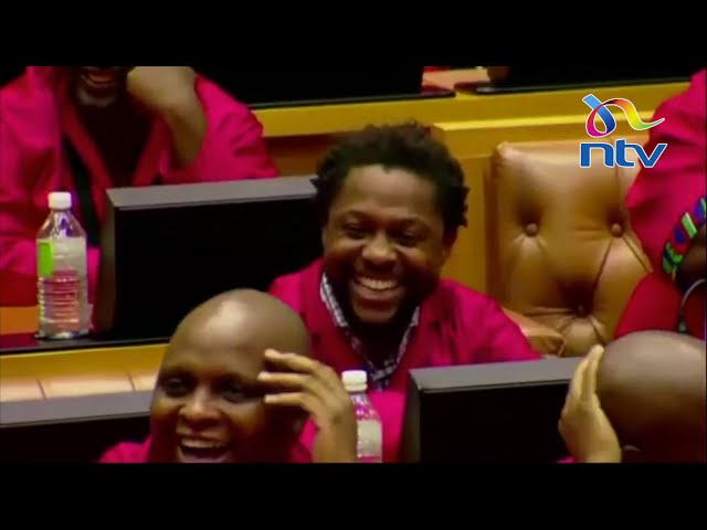 South Africa's 'People's Bae' - MP Dr. Ndlozi - causing drama in parliament