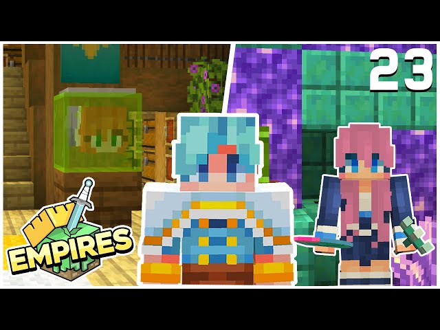 Spooky Décor & a Visiting the Ocean Queen! - Minecraft Empires SMP - Ep.23