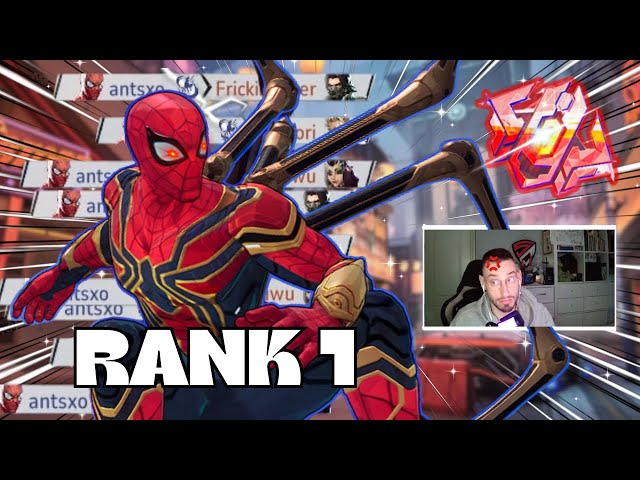 Streamers React To The RANK 1 Spider-Man | Marvel Rivals