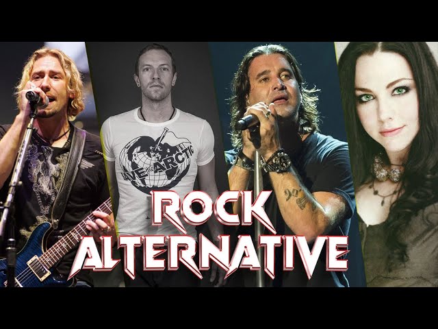 Nickelback, Hinder, Evanescence, Linkin park, Creed, AudioSlave | Alternative Rock Of The 90s 2000s