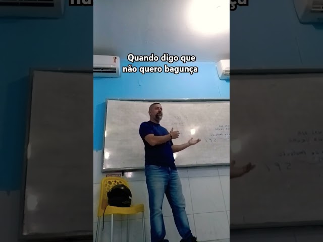 Aula de história.