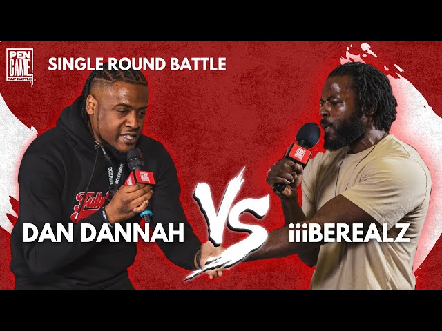 DAN DANNAH vs iiiBEREALZ | PenGame Rap Battle 2024