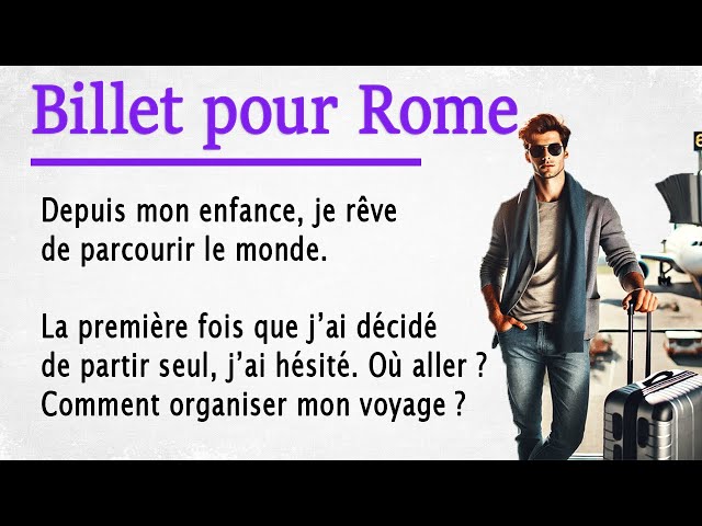 Learn French Pronunciation through a Simple Story (A1-A2)