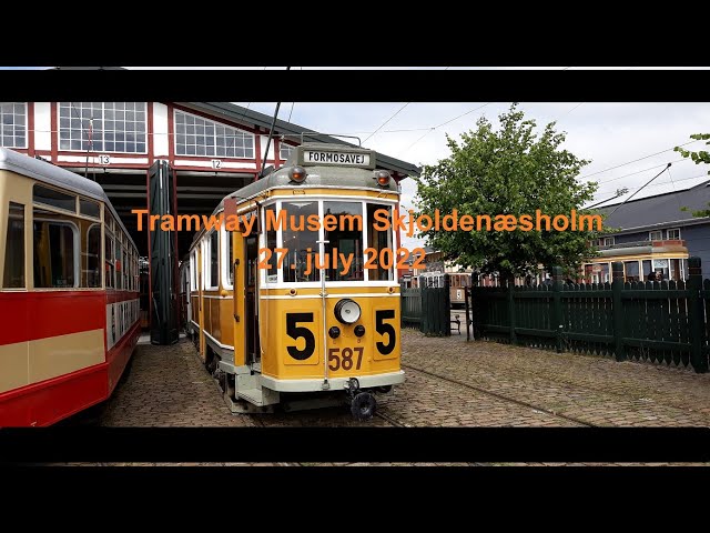 Model tramways at the Tram Museum Skjoldenæsholm 2022