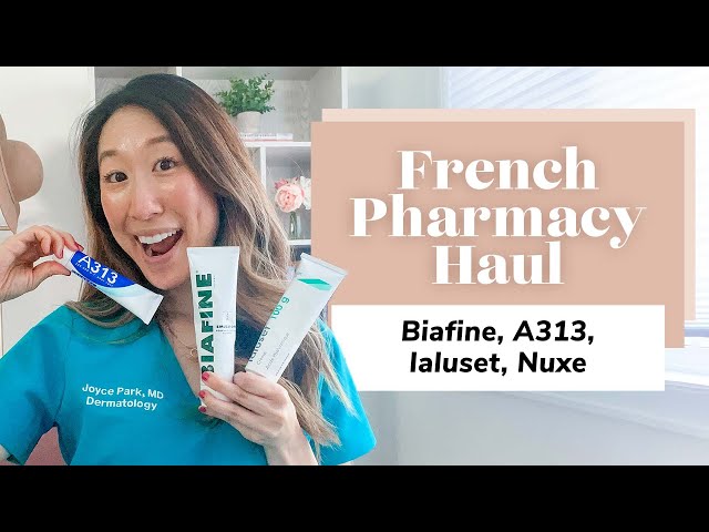 Biafine, A313, Ialuset,  & Nuxe | French Pharmacy Haul Pt.2