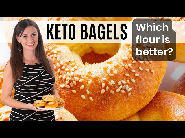 KETO BAGELS: Which Is Better, Almond Flour Or Coconut Flour?