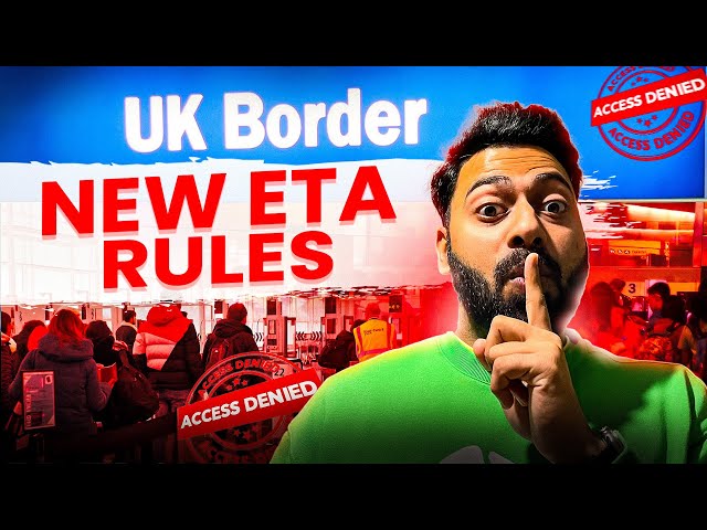 Don’t get DENIED at UK Border Control: New tourist requirements | UK ETA NEW RULES in 2025