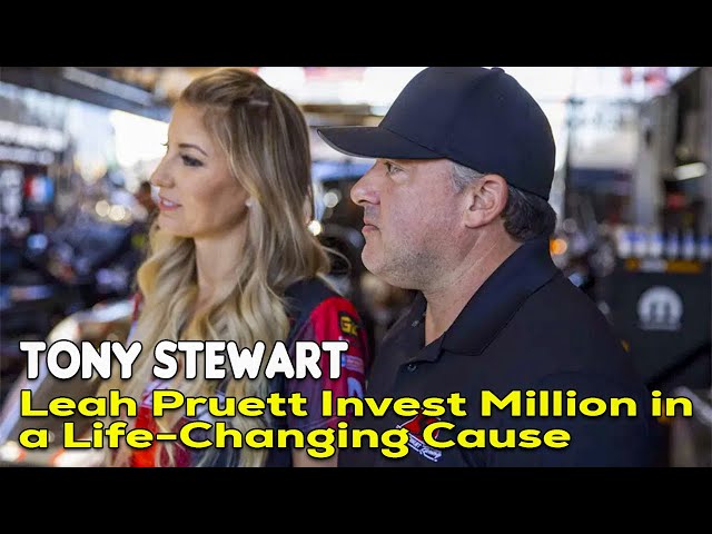 Tony Stewart & Leah Pruett Invest $2.25 Million in a Life-Changing Cause