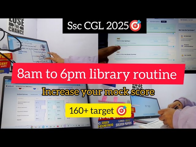 3 ways to increase MOCK SCORES🎯📍 | My score | SSC CGL 2025❤️🎯