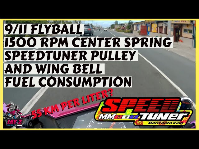 Mio i 125  Fuel Consumption in 2023 | 9 11 flyball 1500 RPM Spring Speed Tuner Pulley Bell Set