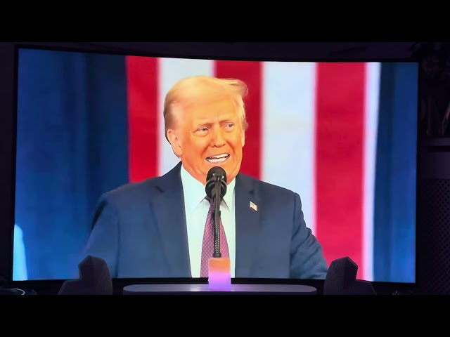 President 47, Donald J Trumps full  Inauguration speech 2025 in 4K