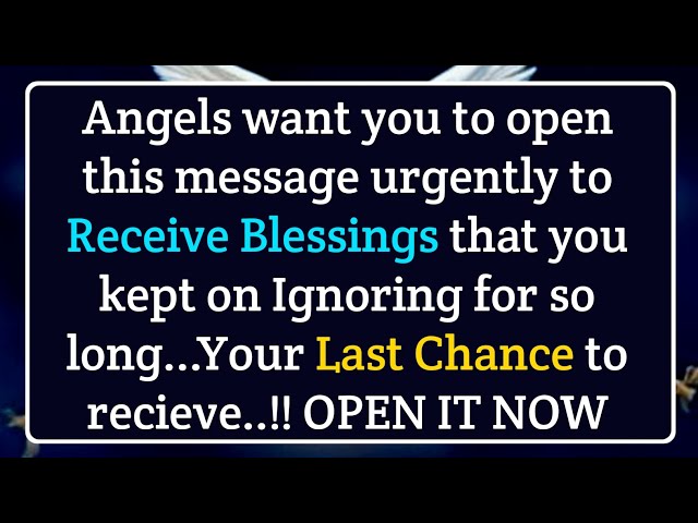 angel is saying...