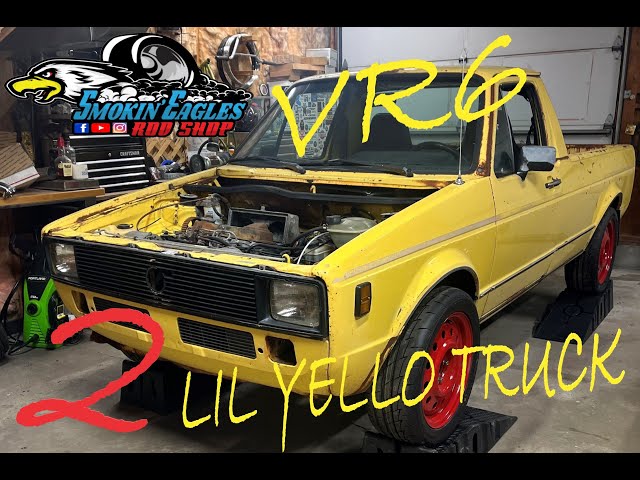 1980 VOLKSWAGEN RABBIT PICKUP VR6 SWAP 2