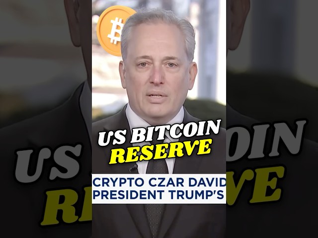 🚨CRYPTO CZAR DAVID SACKS ON PRESIDENT TRUMP'S CRYPTO AGENDA!