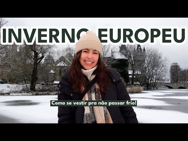 How to dress for the European winter? | Mariany Viaja