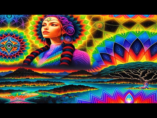 PSYTRANCE MIX 2023 l 🍂 Lost In The Dark Forest.🍂 A.I Generated