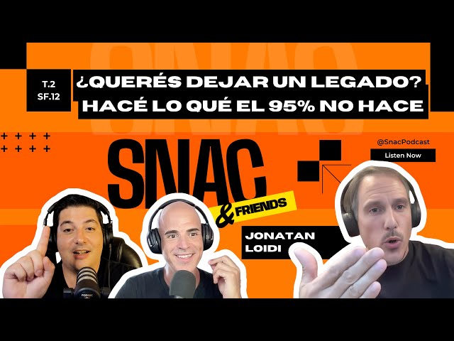 The 5% Way: A Formula for Success? | Jonathan Loidi | Snac & Friends #12