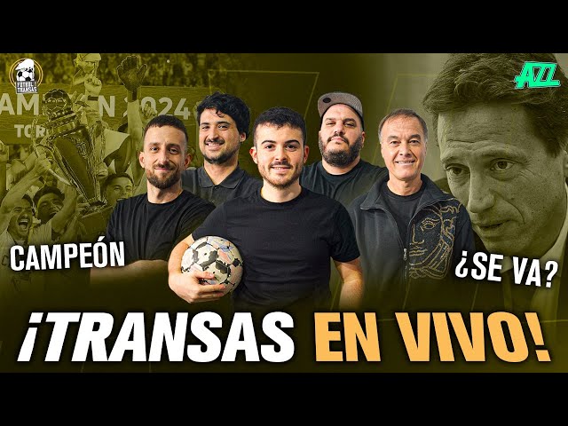 FÚTBOL Y TRANSAS EN VIVO🔥 VÉLEZ CAMPEÓN, SAN LORENZO ARDE, BOCA Y RIVER A LAS COPAS | PROGRAMA #96