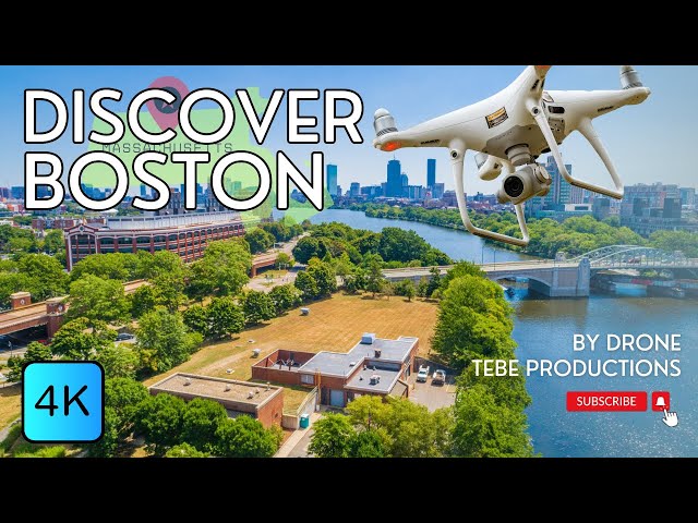 DISCOVER Boston Area - Jamaica Pond, Charles & Mystic River | 4K Drone Footage