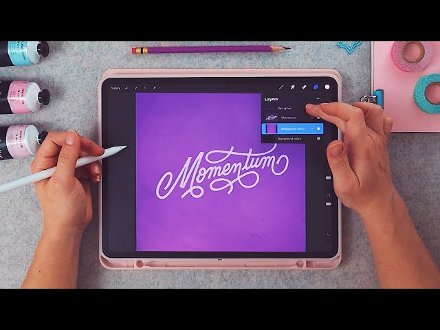 Animate Your Lettering in Procreate