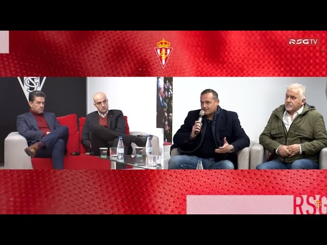 Charla con Fernando Cuervo sobre el foro de aficionados del Sporting