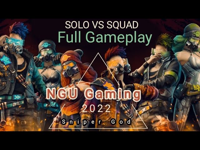 Hard to impossible 🎯 solo vs squad  | Amazing 20 kills booyah | Garena free fire - NGU Gaming