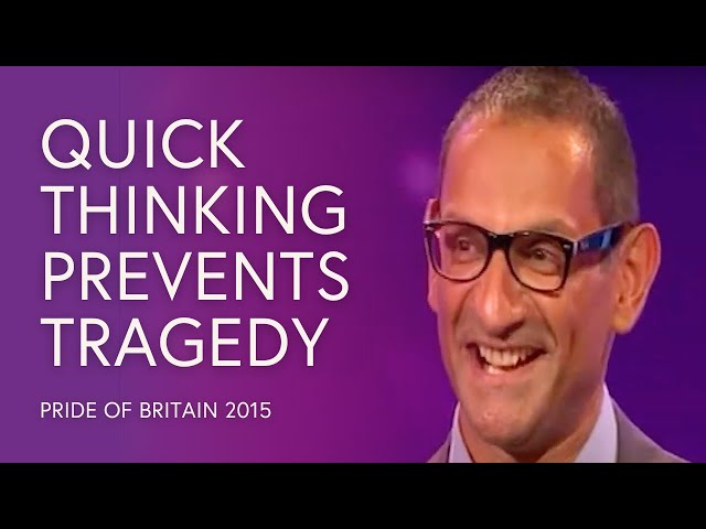 Dee Patel: Quick Thinking Averts Catastrophe on the Motorway | Pride of Britain 2015