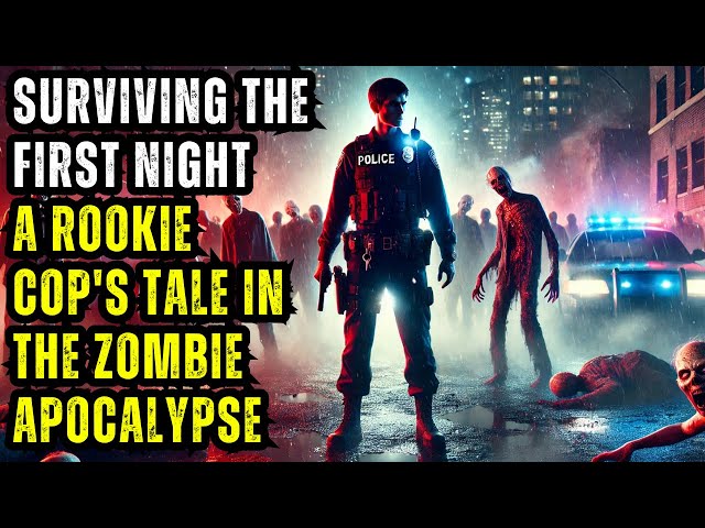 I SURVIVED The Zombie Outbreak As A Rookie Police Officer For 12 Hours!