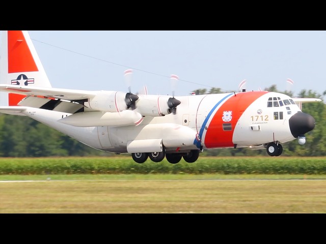 2024 Airshow London SkyDrive Friday Arrivals | CLOSE UP P-8, C-130, etc.