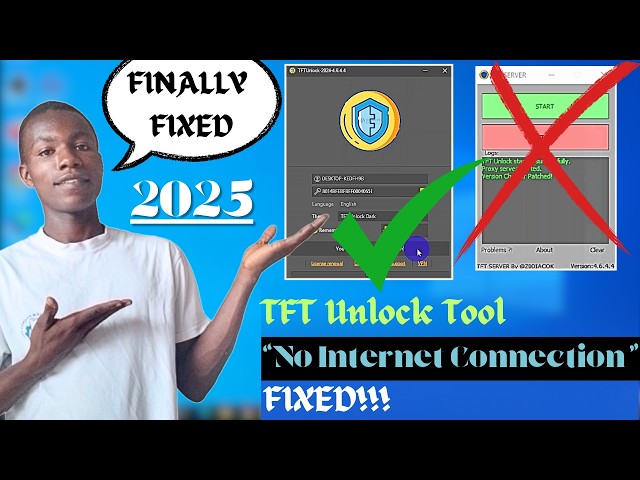 HOW TO FIX TFT UNLOCK NO INTERNET CONNECTION