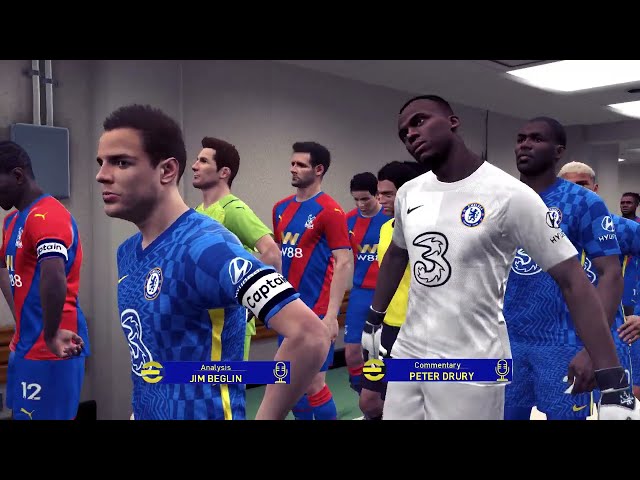 Chelsea Fc Vs Crystal Palace English Premier League | Efootball Gameplay