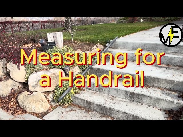 Measuring for a Welded Steel Handrail part 2