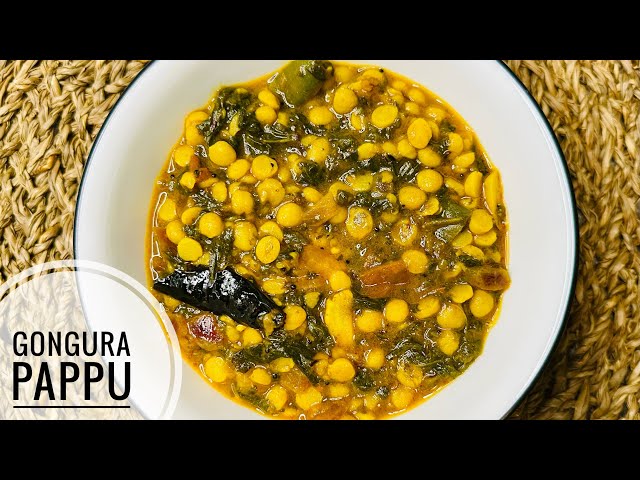 అచ్చ తెలుగు వారి గోంగూర పప్పు | Gongura Pappu | Gongura Chenagapappu Curry Recipe | Village Style