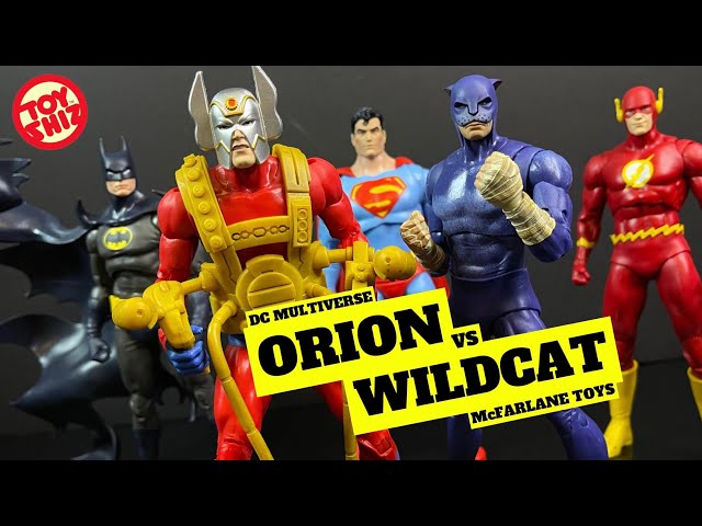 2025 ORION vs WILDCAT | Gold Label DC Multiverse Exclusives | McFarlane Toys