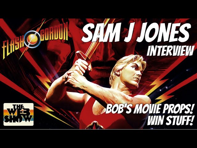 SAM J JONES on FLASH GORDON, acting, & life, plus Movie Props!