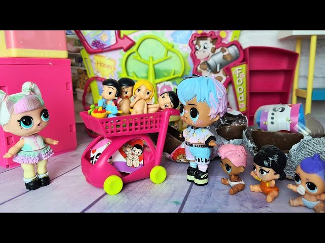 DOLLS LOL SURPRISE KINDERGARTEN AND KINDER SURPRISES cartoons collection of Old episodes Darinelka