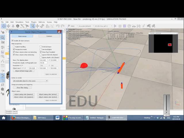 02: Simple Visual Servoing in V-Rep / CoppeliaSim | Tutorial