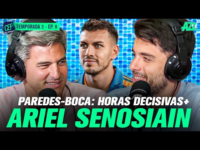 CEF EN VIVO CON ARIEL SENOSIAIN 🚨 S3 EPISODIO 9🔥🤯 ¿SE ACERCA PAREDES A BOCA?