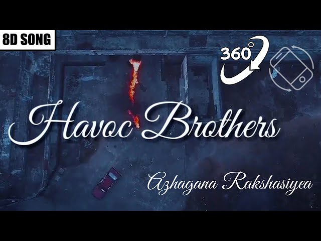 Azhagana Rakshasiyea | (8D AUDIO) | Tamil |Havoc Brothers| 360D Audio | AvB TuneX