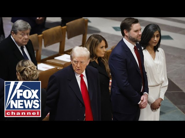 President Trump attends post-Inauguration prayer service