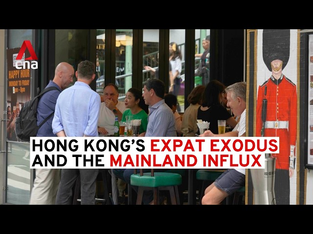 Hong Kong's expat exodus - and the influx of mainland Chinese