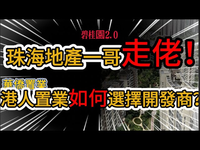 碧桂園2.0｜港人華僑置業如何選擇開發商｜珠海開發商一哥走佬！｜買樓避雷｜置業中伏｜地產界黑幫教父股權法拍｜珠海房地产界的“狂飙”｜世榮兆業 名存實亡｜Wayne樓市觀｜珠海置業｜中山置業｜珠海買樓